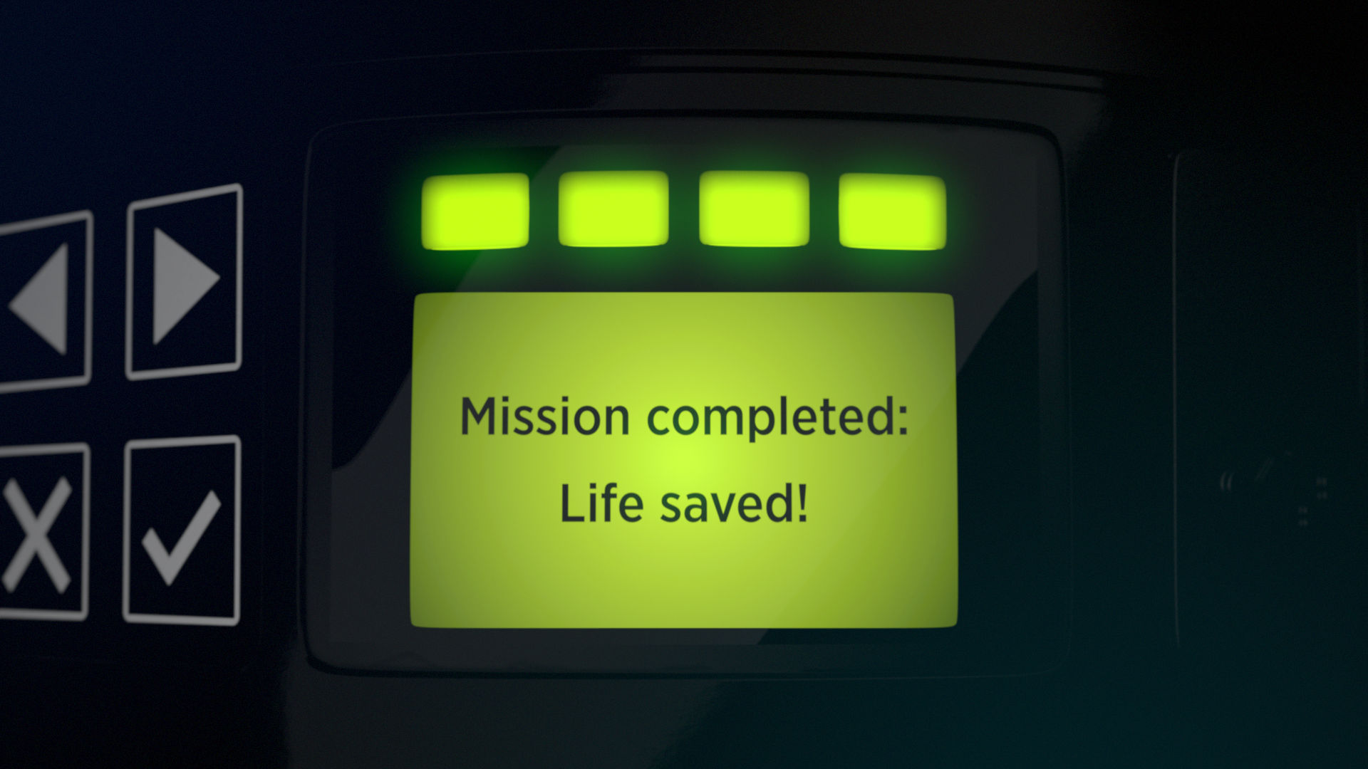 SICK microScan3: Display