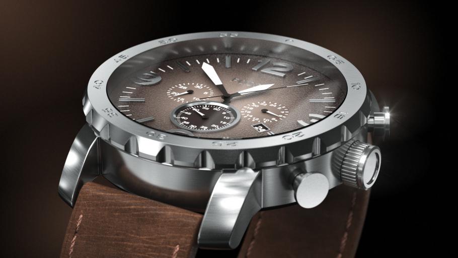 Fossil-Nate-JR1424-Halbprofil-Detail