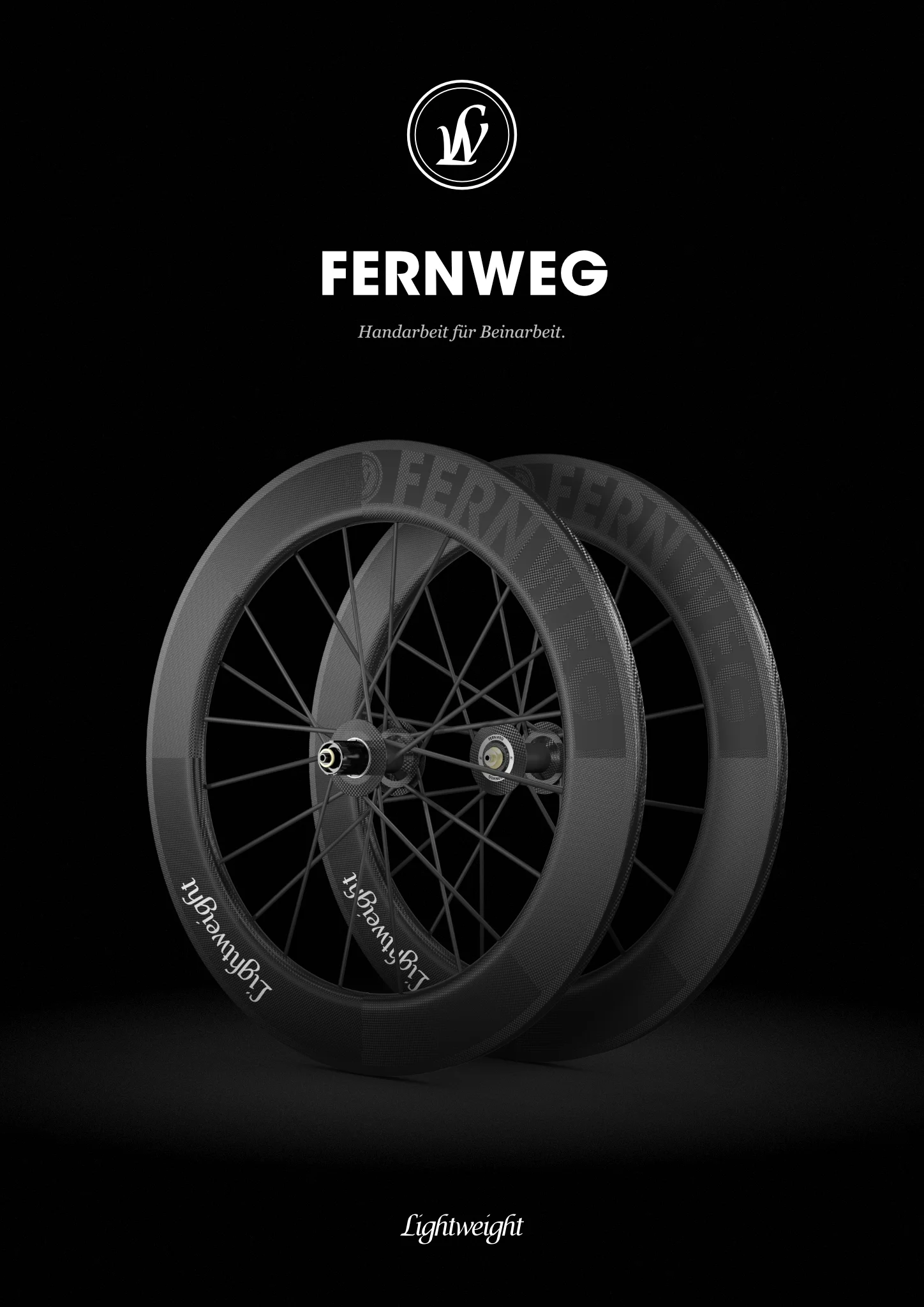 Plakat: Fernweg Double.