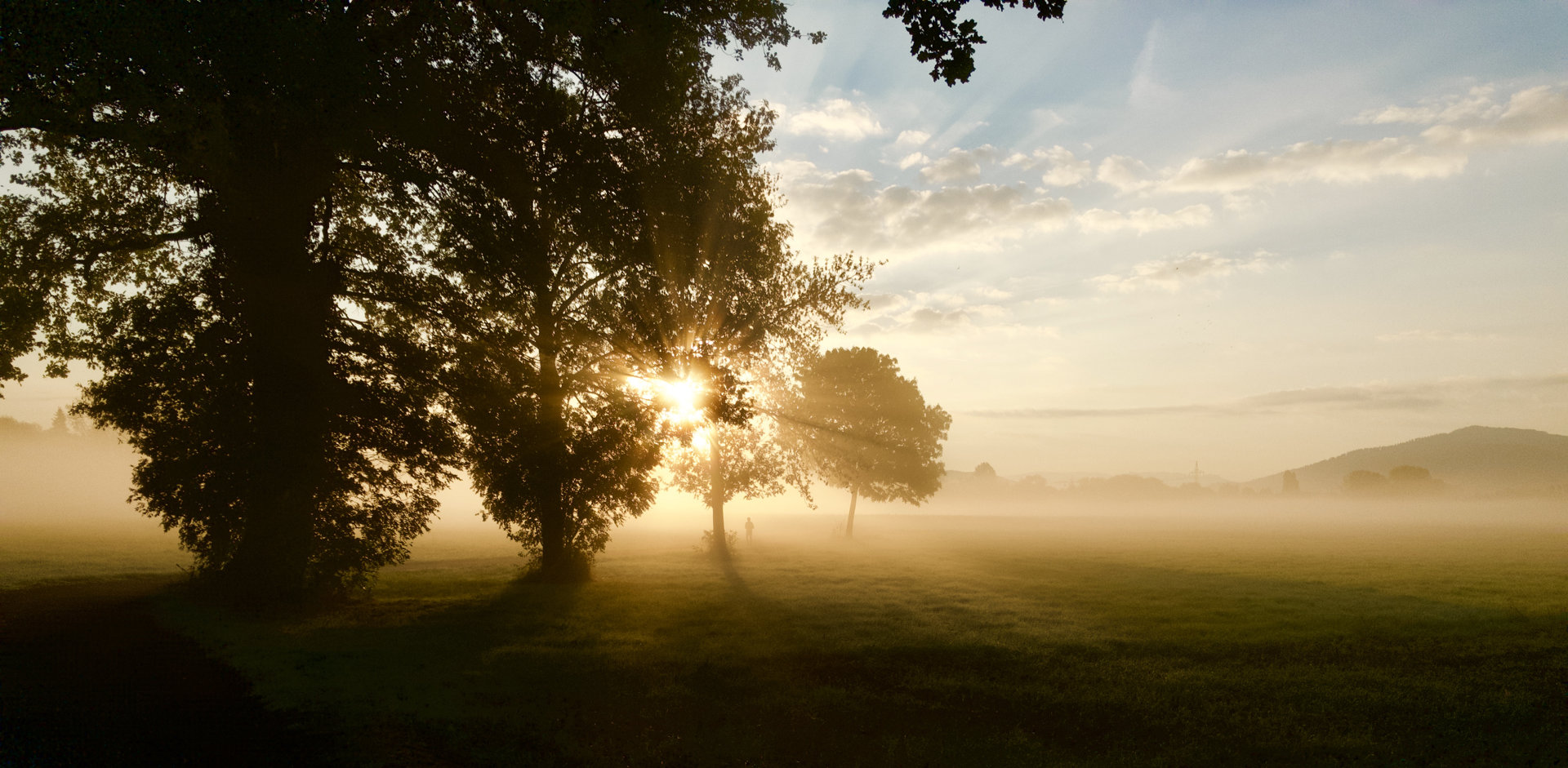Rieselfelder Herbstmorgen
