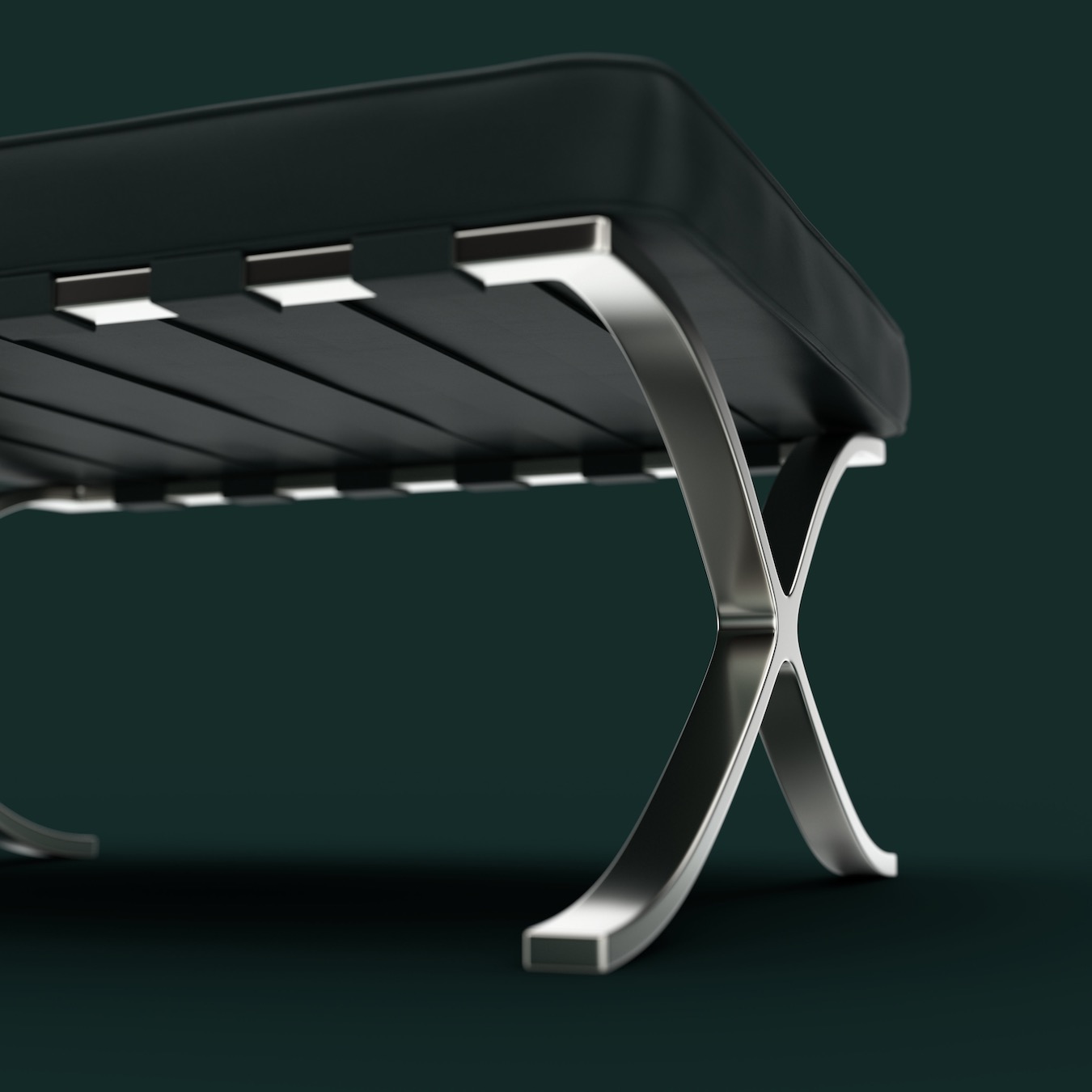 Barcelona Hocker Detail Side