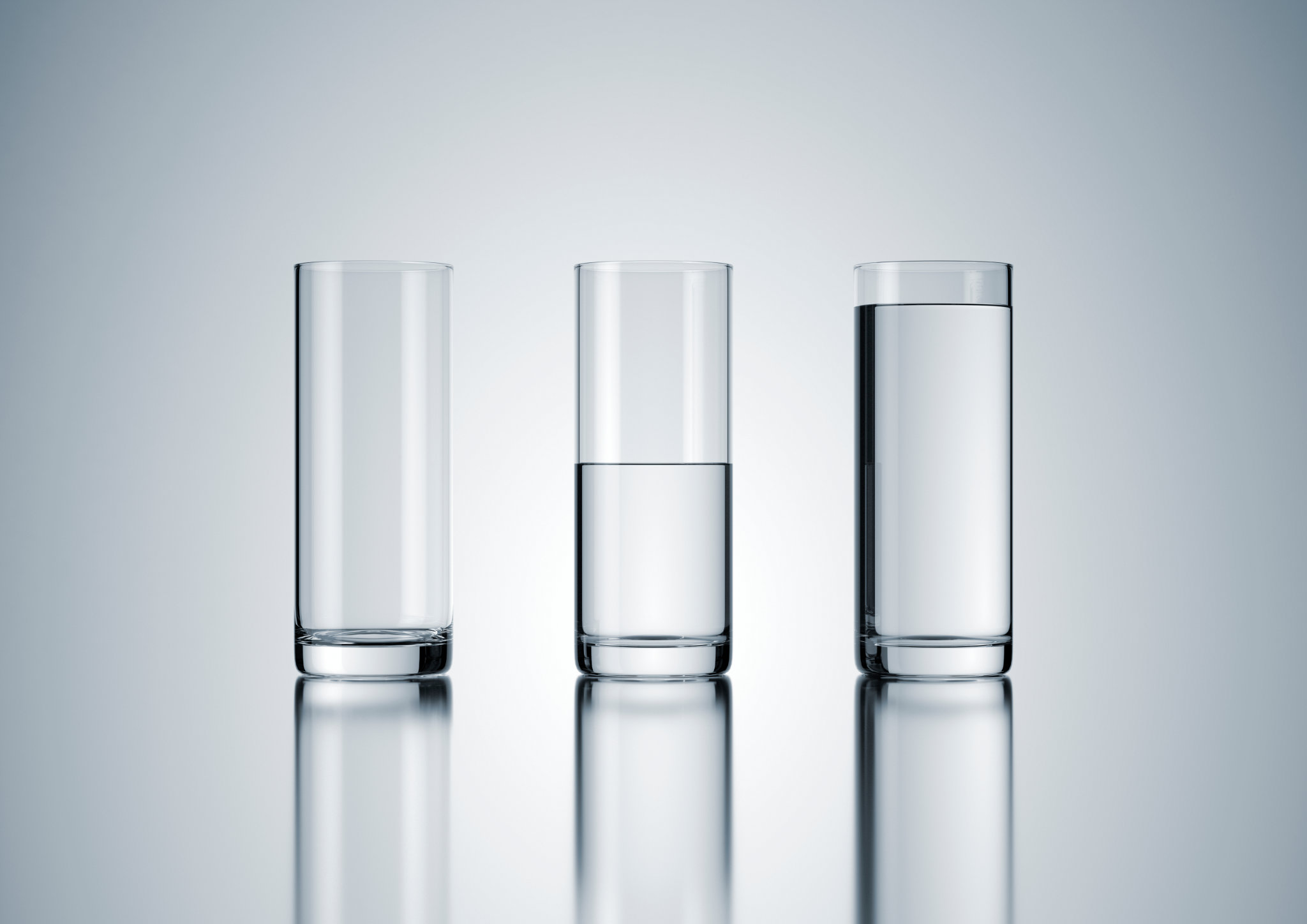 Halb voll oder halb leer?