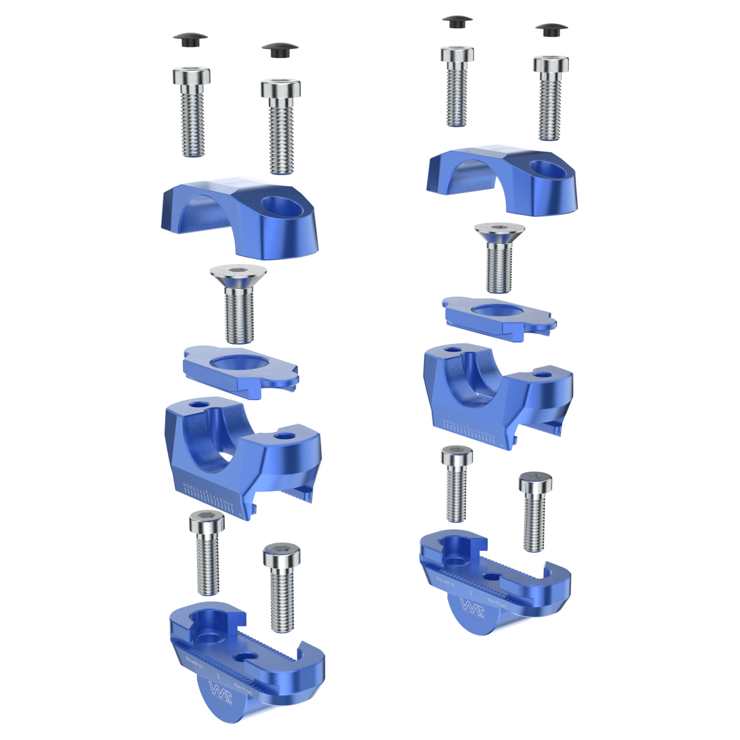 TF3 blau Explosionszeichnung
