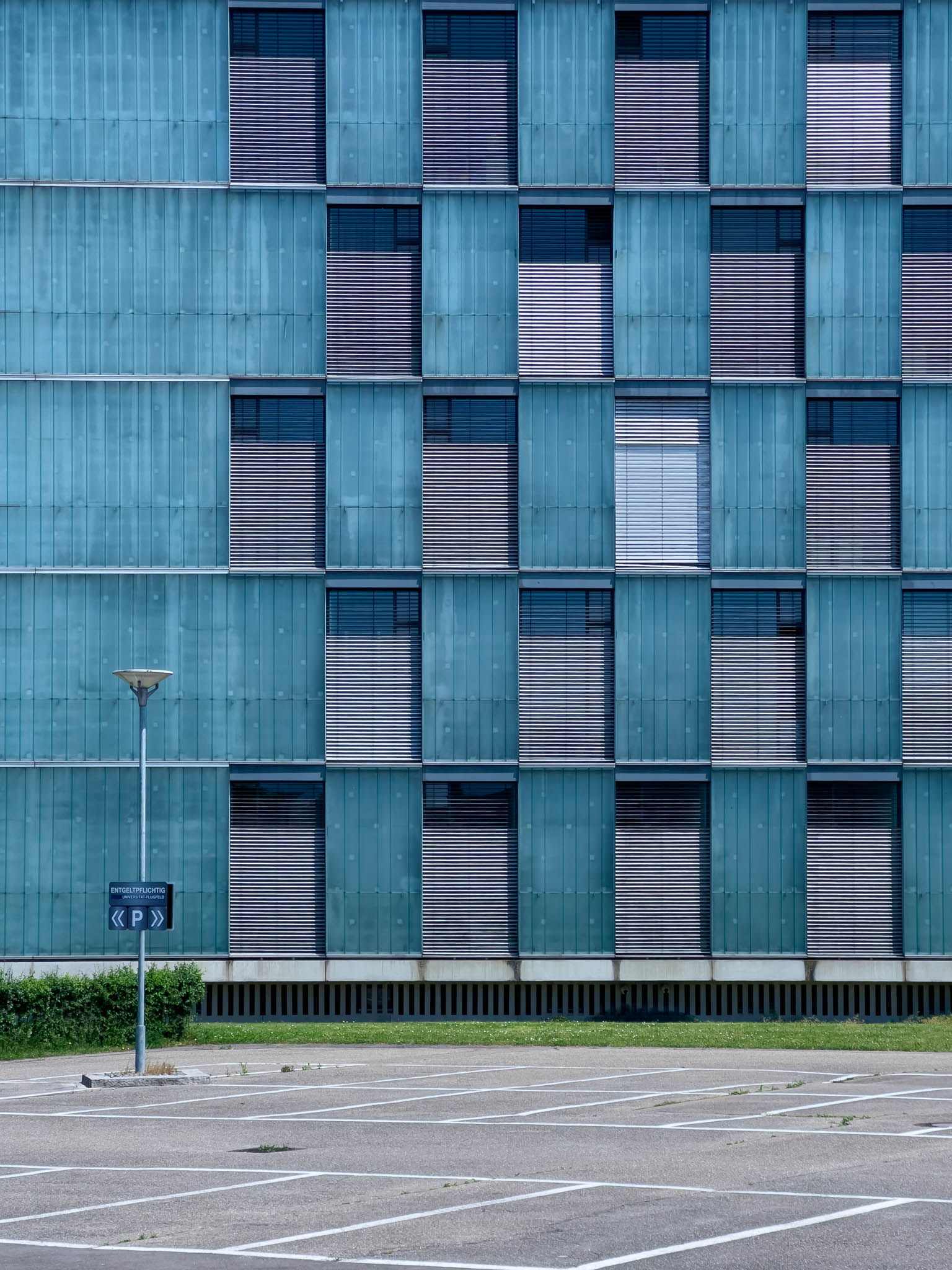 Parkplatz Uni Freiburg